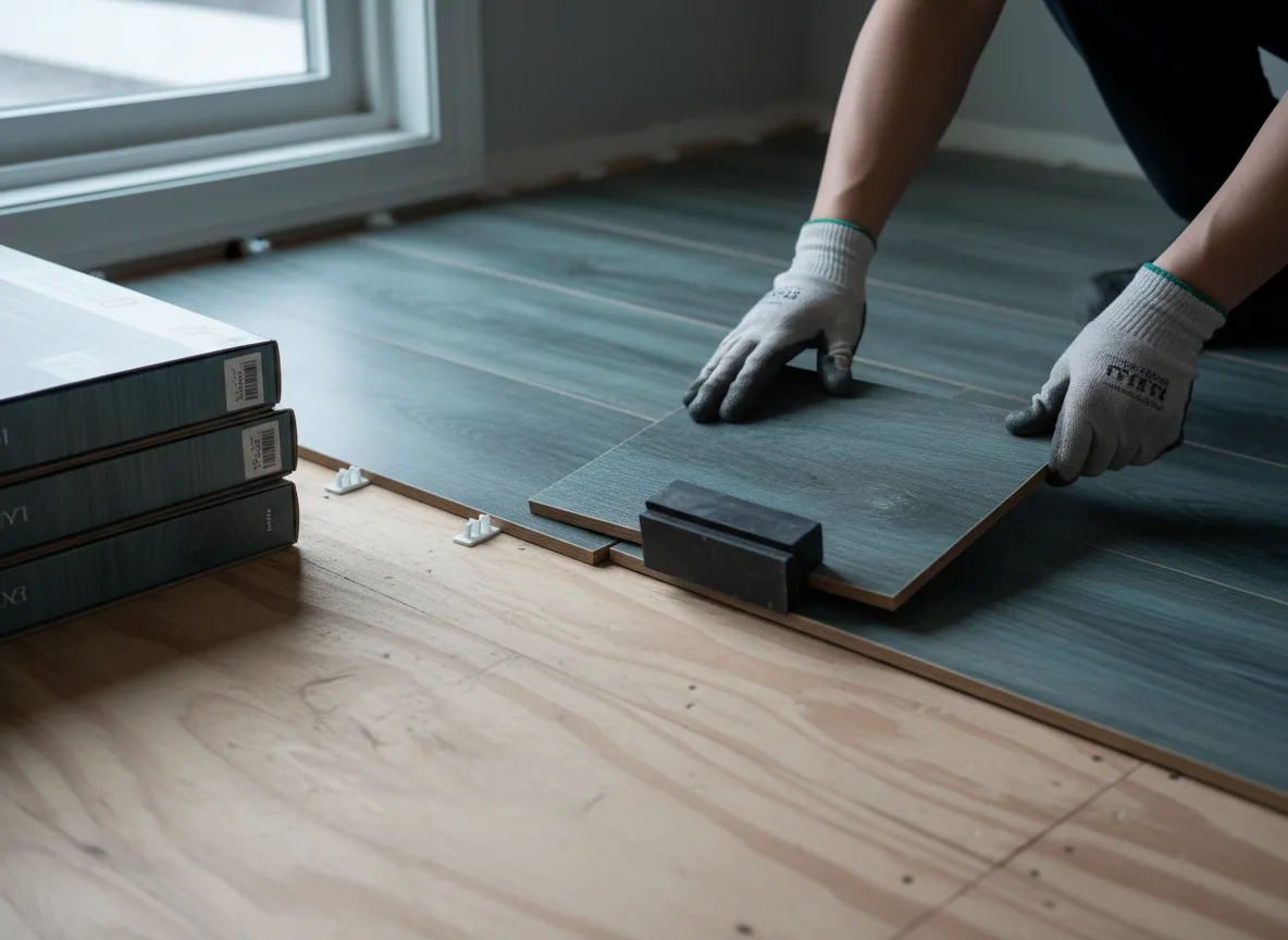 Luxury Vinyl Plank Installation company in Mingus, TX